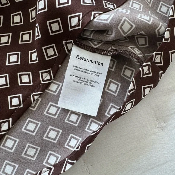 Reformation Small Spritz Strapless Silk Top - Picture 9 of 11